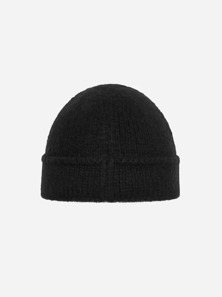 Outlet C2H4 Staff Uniform Tagged Knit Covert Beanie Black